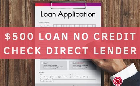 Get A 500 Loan Today